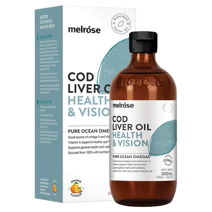 Melrose Omega Cod Liver Oil 500ml