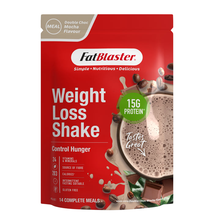 Naturopathica FatBlaster Mocha Shake Red Pouch 465g.