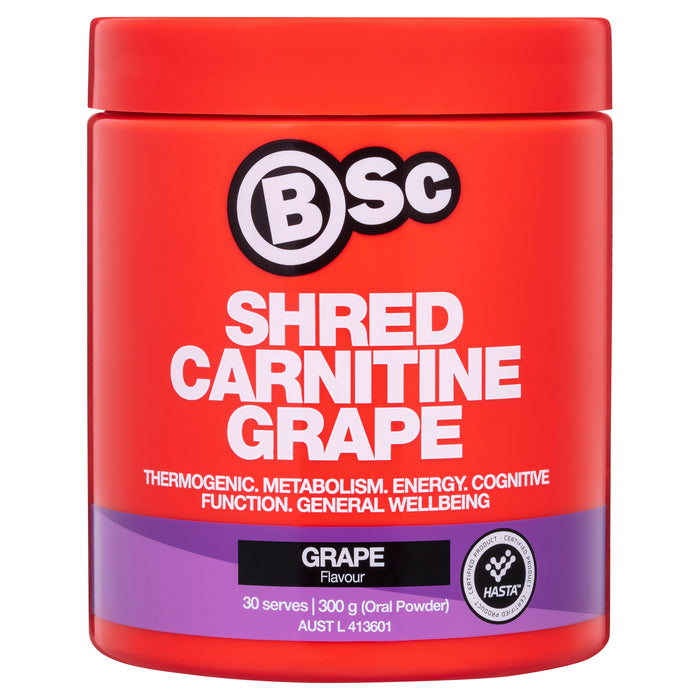 BSC Shred Carnitine Grape 300g