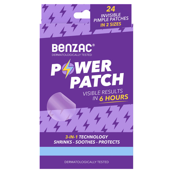 Benzac Power Patch Pimple Patches 24 Pack