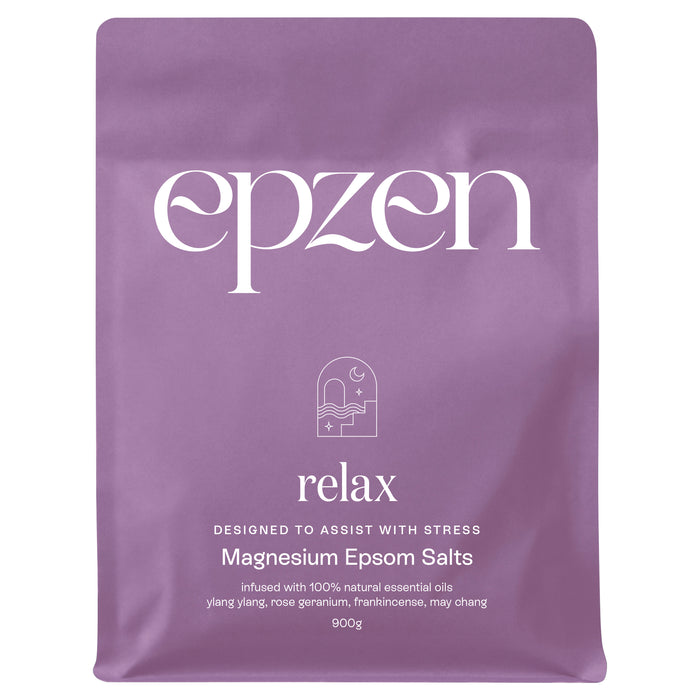 EpZen Magnesium Bath Crystals Relax 900g.