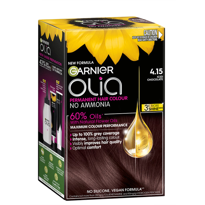 Garnier Olia 4.15 Iced Chocolate.