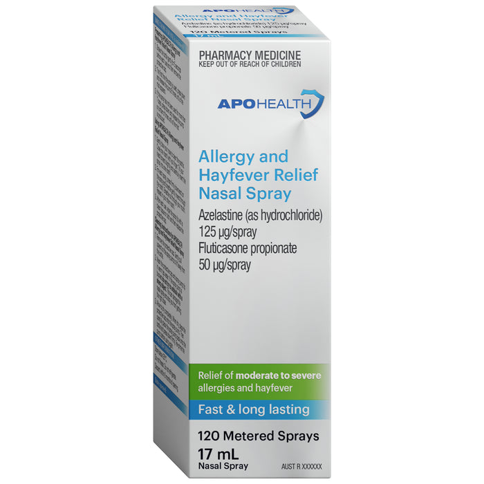 APO Allergy & Hayfever Relief Nasal Spray 17ml