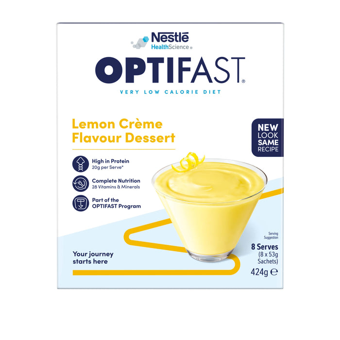 Optifast VLCD Dessert Lemon 8X53g.