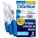Clearblue Pregnancy Test Triple Check+Date.