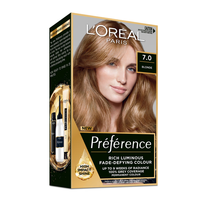 L'Oreal Preference 7 Blonde.