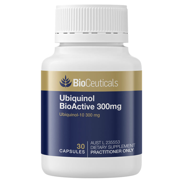 Bioceuticals Ubiquinol Bioactive 300mg 30 Soft Capsules