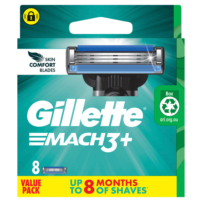 Gillette Mach 3 Cartridge 8pk