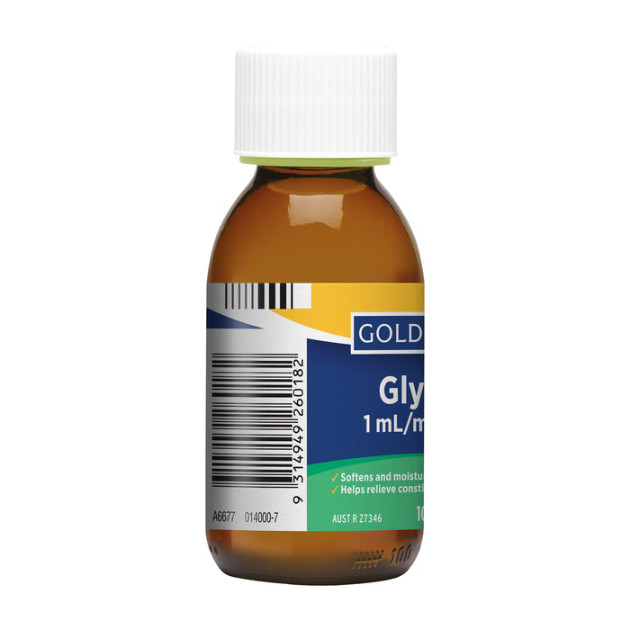 Gold Cross Glycerol Glycerin BP 100ml