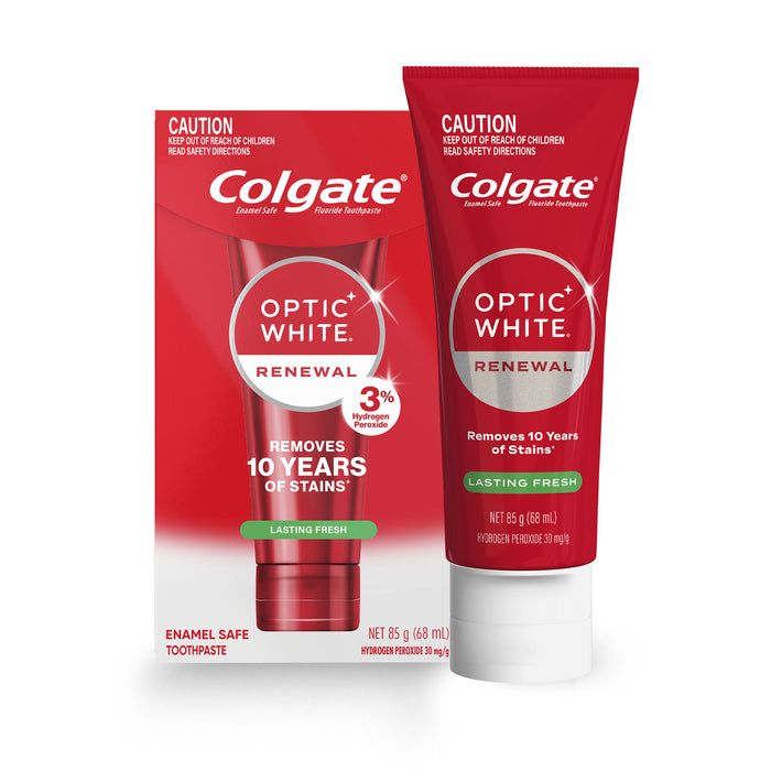 Colgate Toothpaste Optic White Renewal Lasting 85g