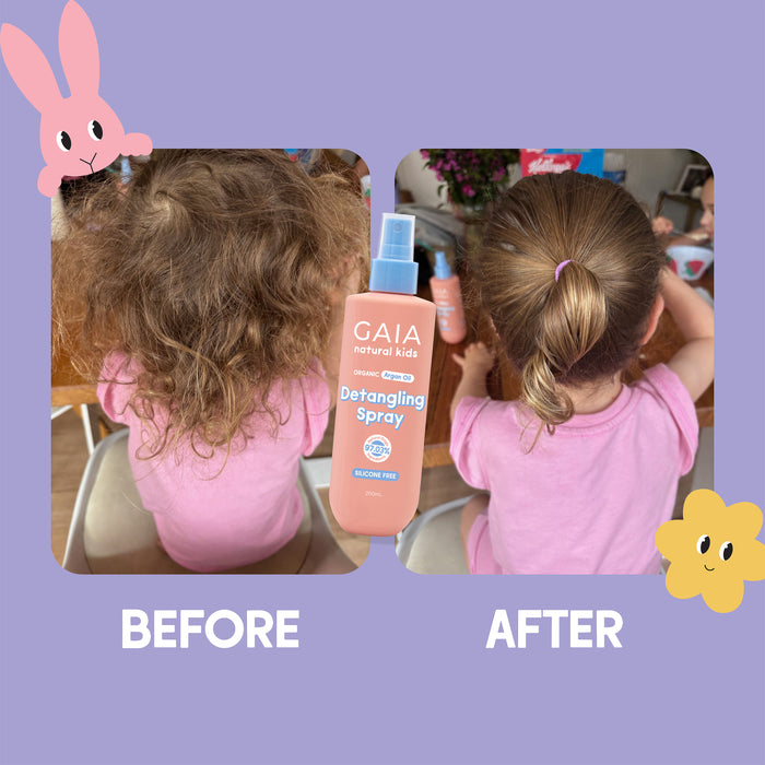 Gaia Natural Kids Organic Argan Detangling Spray 200ml
