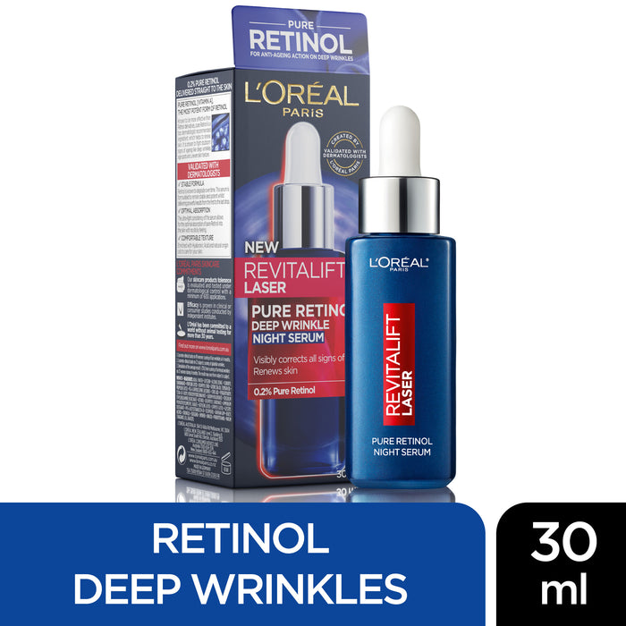 L'Oreal Revitalift Laser Retinol Night Serum 30ml