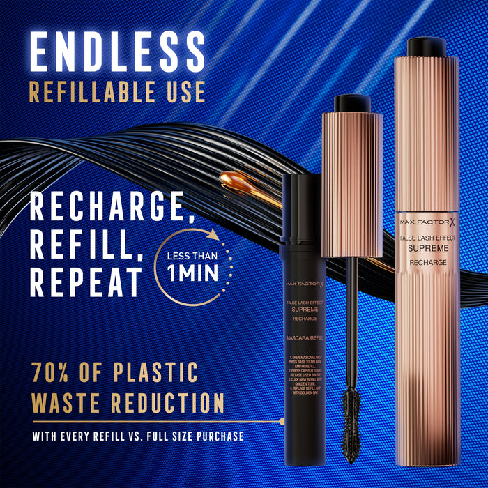 Max Factor False Lash Effect Supreme Recharge Mascara Refill Black