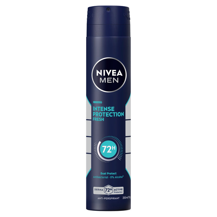 NIVEA MEN Intense Protection Fresh Anti-Perspirant Aerosol 250ml.