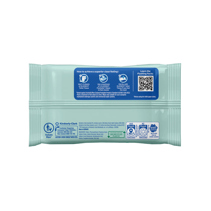 Kleenex Flushable Wipes Cotton Fresh 36 Wipes