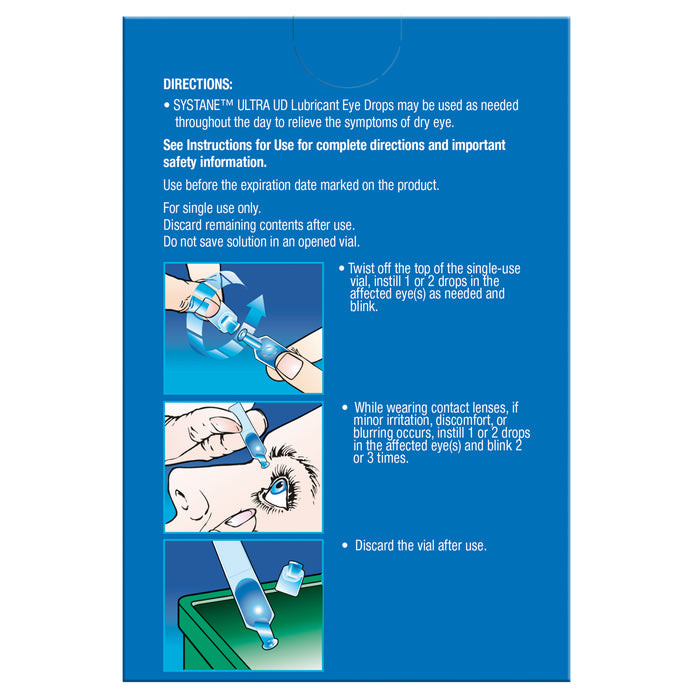 Systane Lubricating Eye Drops Vials 28x0.8ml