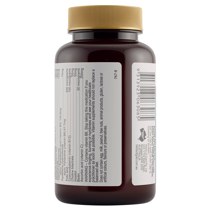 Herbs Of Gold B Complete Sustained Release 60 Modified Release Tablets.