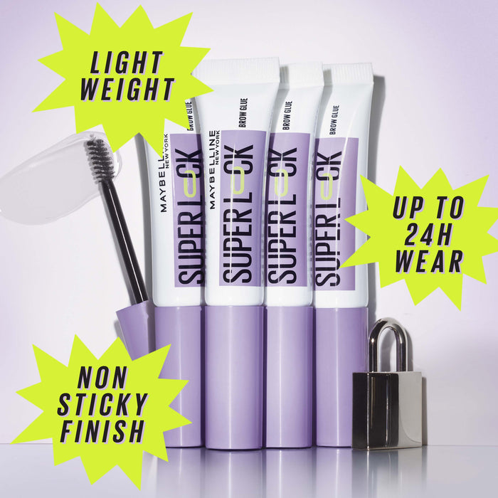 Maybelline Super Lock Brow Glue (Carded)