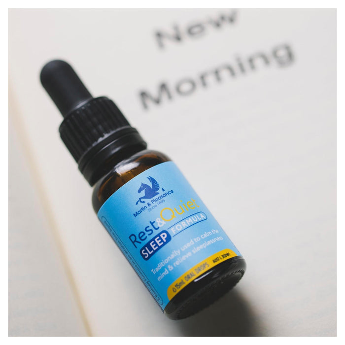 Rest and Quiet Sleep Formula 15ml Drops.