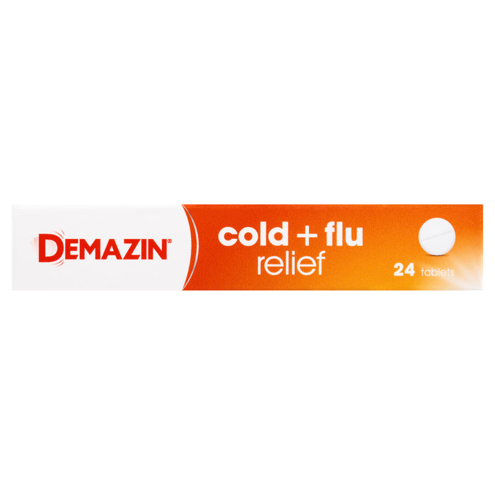 Demazin PE Cold & Flu Relief Tablets 24.
