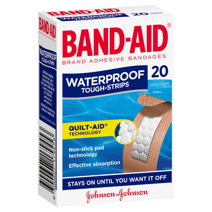Band-Aid Brand Tough Strips Waterproof Regular 20.