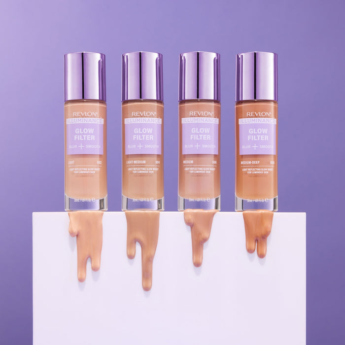 Revlon Illuminance Glow Filter Liquid Foundation 006 Medium.
