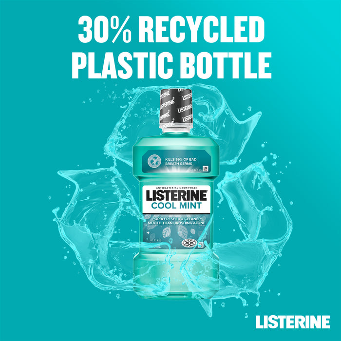 Listerine Mouthwash Cool Mint 1 Litre