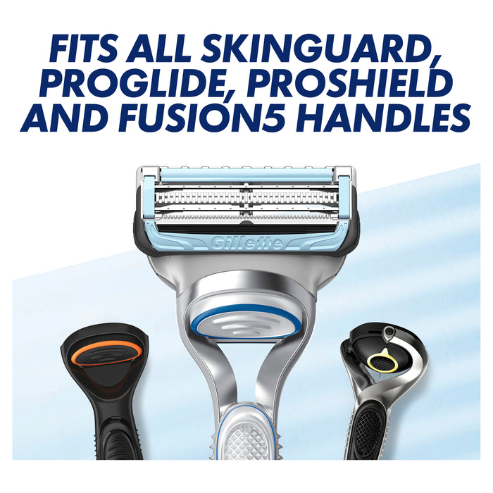 Gillette Skinguard Manual Razor + 2 Cartridge.