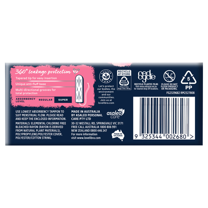 Libra Tampons Super 16 Pack