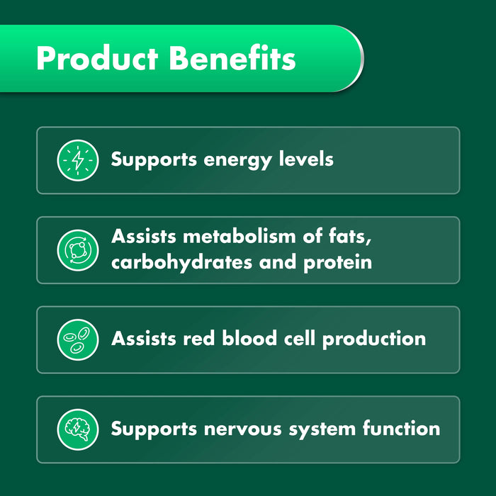 Nature's Own Vitamin B12 1000mcg 60 Tablets.