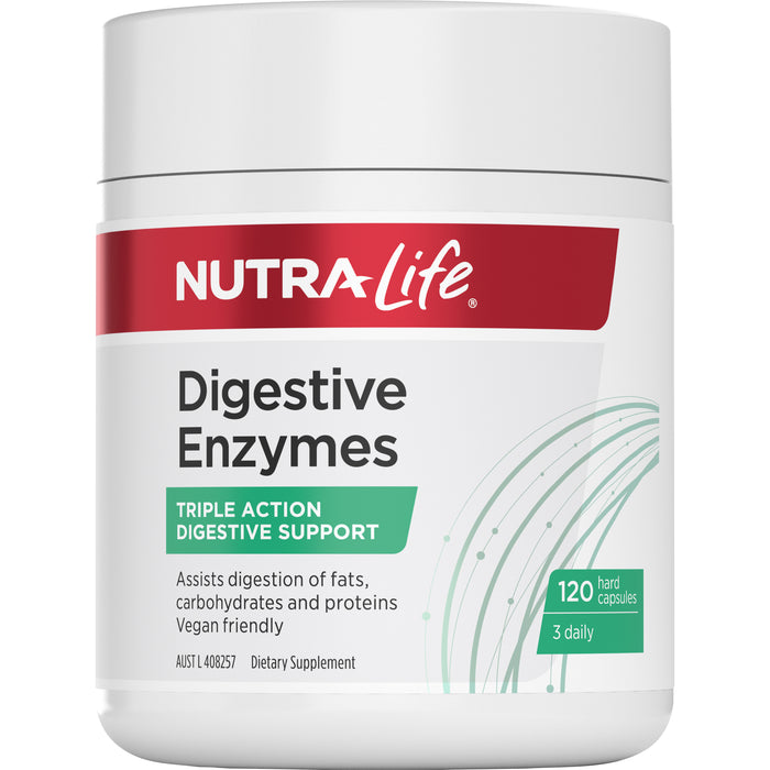 Nutra-Life Digestive Enzymes Capsules 120.
