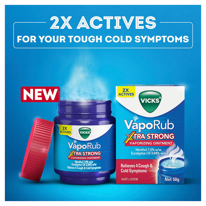 Vicks Vaporub Xtra Strong 100g