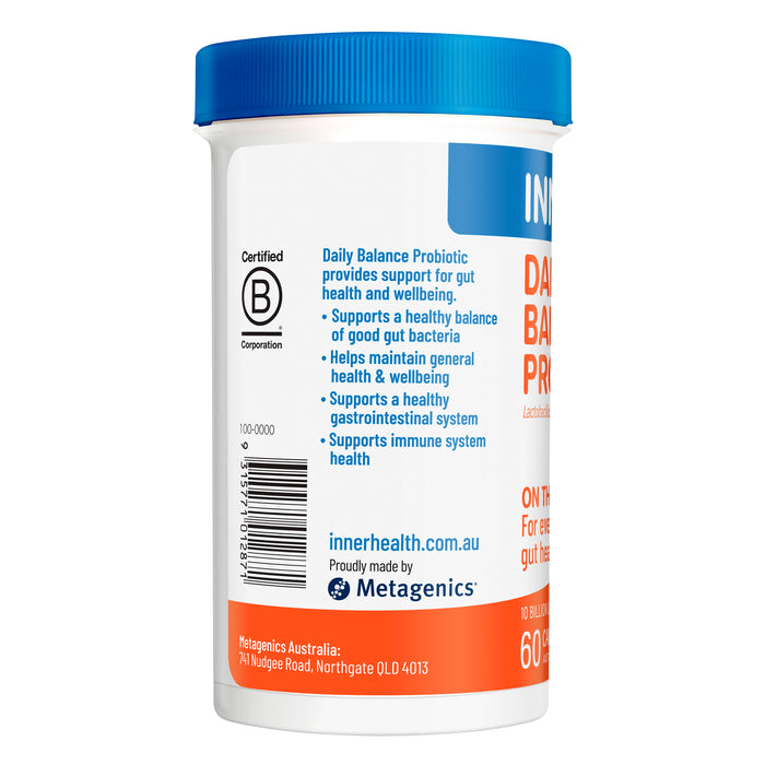 Inner Health Daily Balance Probiotics 60 Capsules