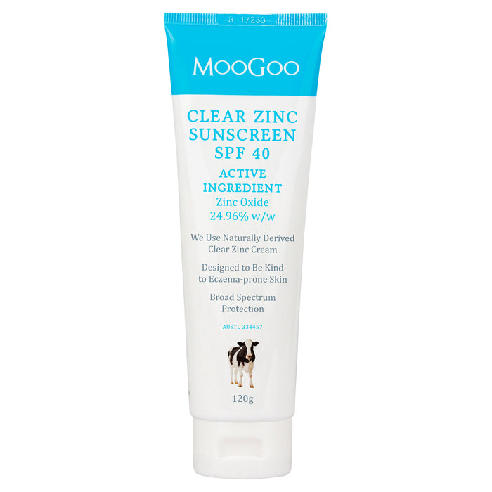 MooGoo Natural Sunscreen SPF40 120g.