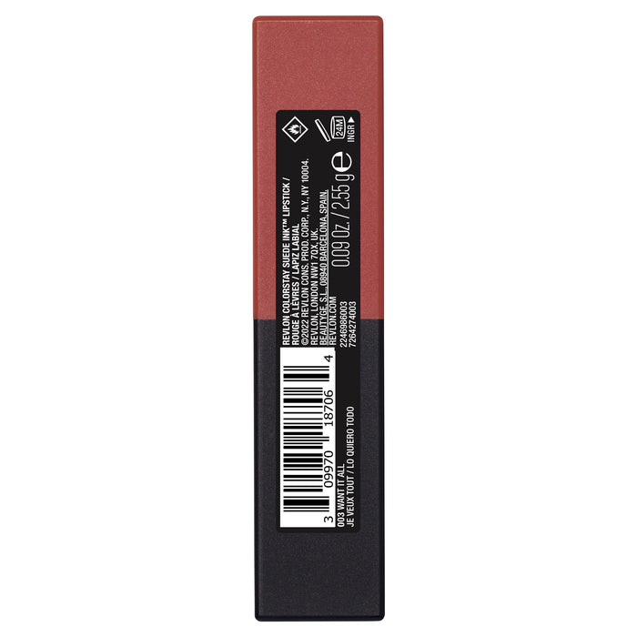 Revlon Colorstay Suede Ink Lipstick Want It All