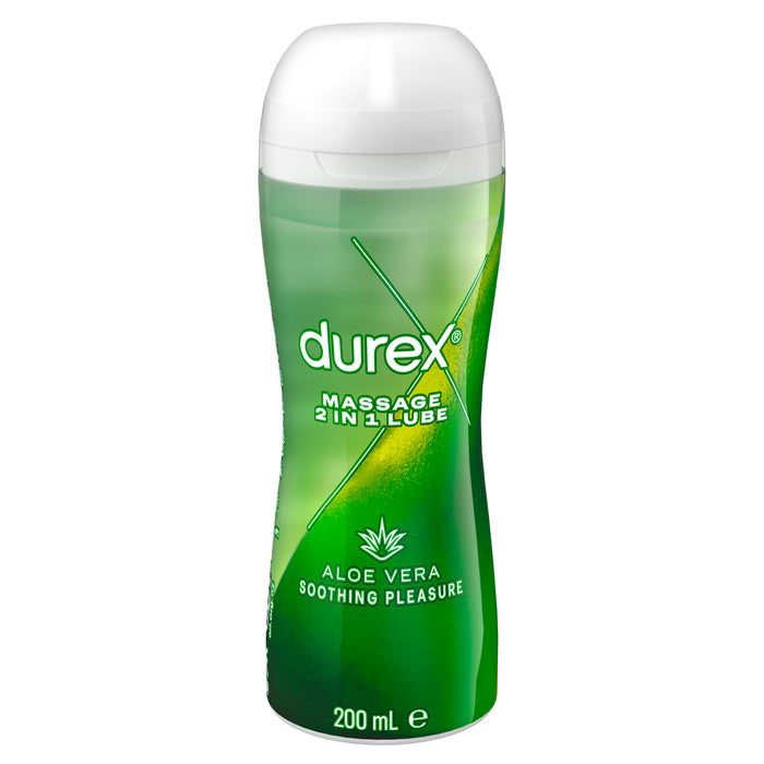Durex Lubricants Play Aloe Vera 2 In 1 Massage 200ml.