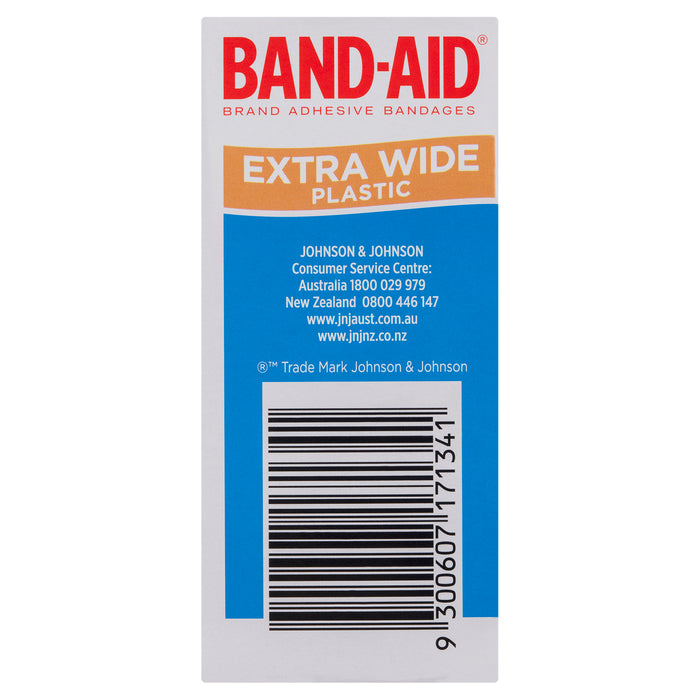Band-Aid Adhesive Strips Extra Wide 40.