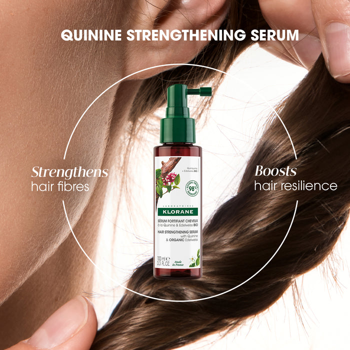 Klorane Strengthening Serum with Quinine and Organic Edelweiss 100ml