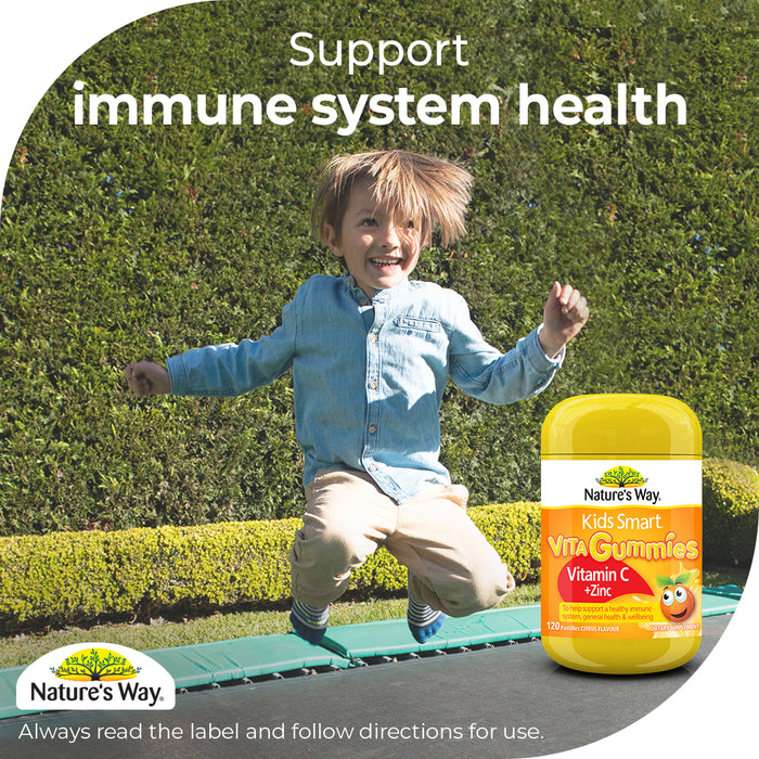 Nature's Way Kids Smart Vitamin C & Zinc 120 Vita Gummies.