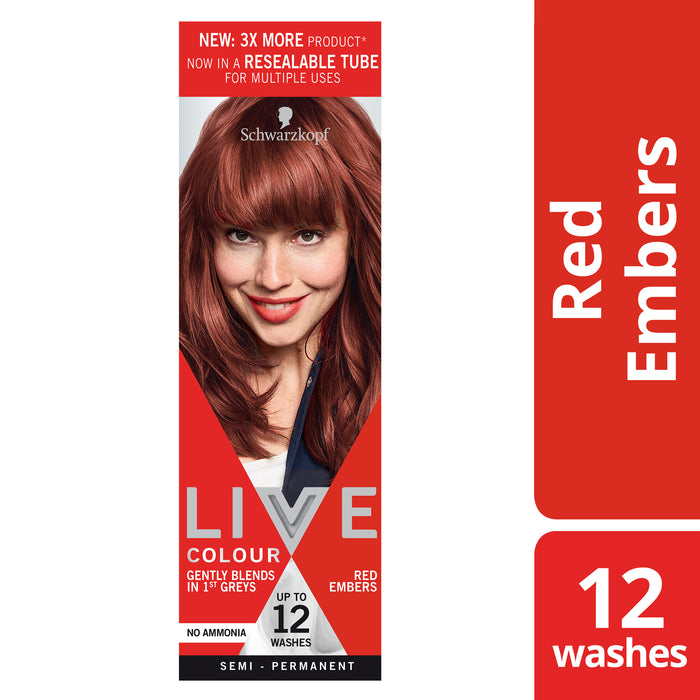 Schwarzkopf Live Colour Red Embers 75mL