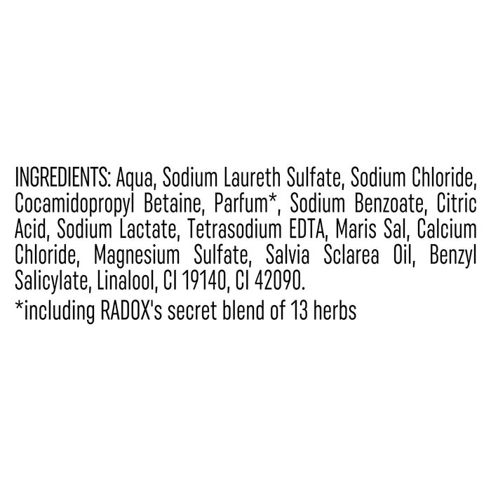 Radox Bath Liquid Muscle Soak 500g