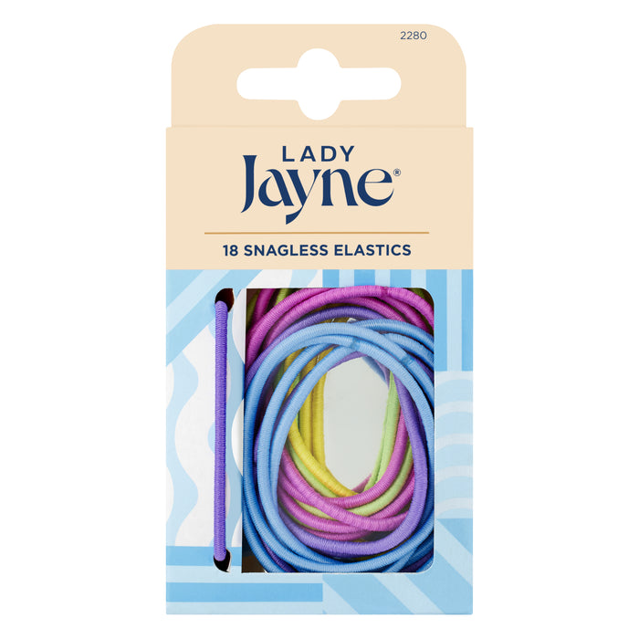 Lady Jayne Snagless Elastics Assorted Pk18