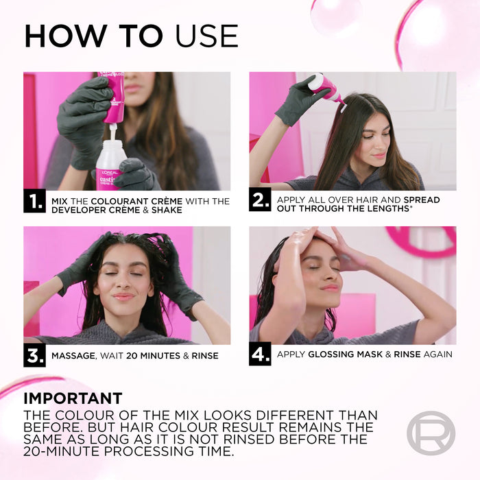 L'Oreal Casting Crème Gloss 323 Dark Chocolate.