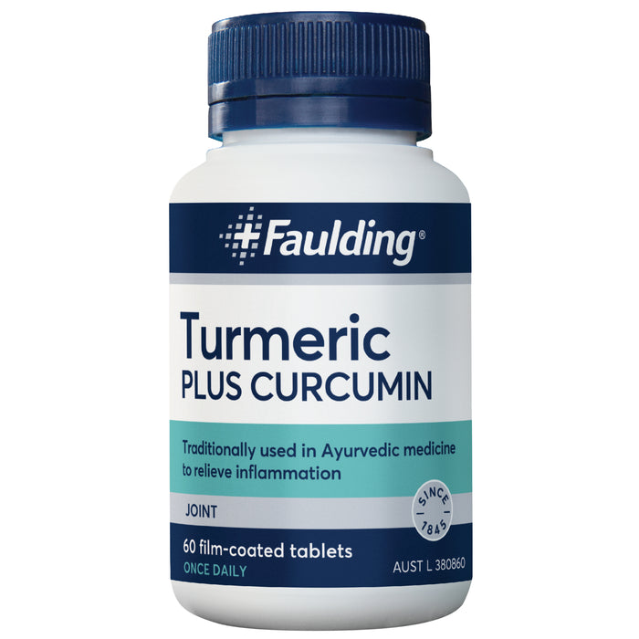 Faulding Turmeric Curcumin Tablets 60