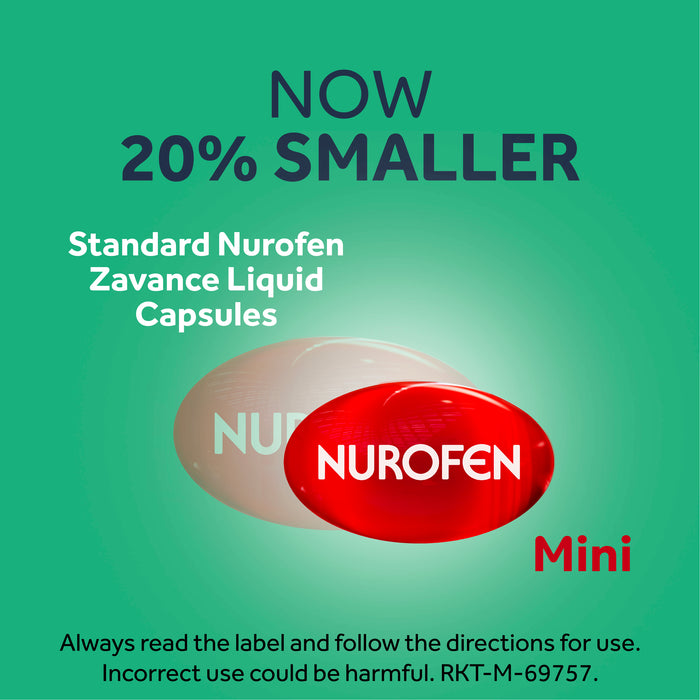 Nurofen Zavance Mini Liquid Capsules 16