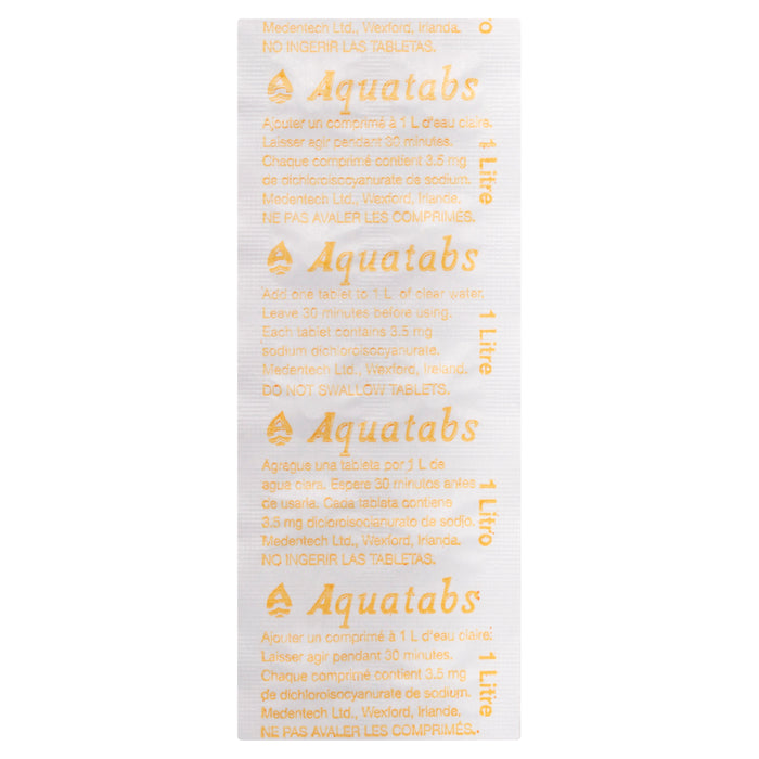 Aquatabs Water Purification 50 Tablets