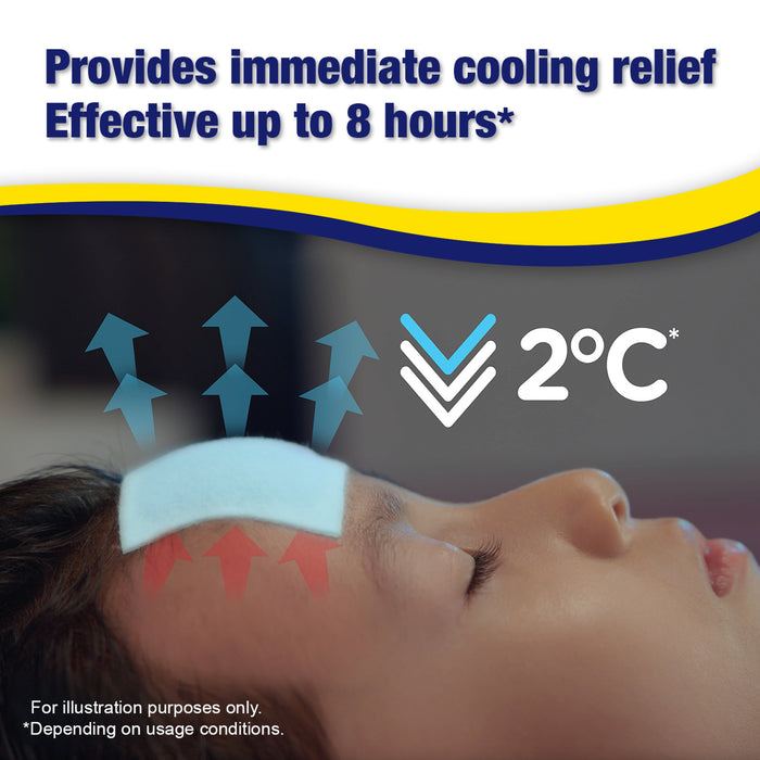 Kool n Soothe Kids Fever Relief - 6 Sheets.