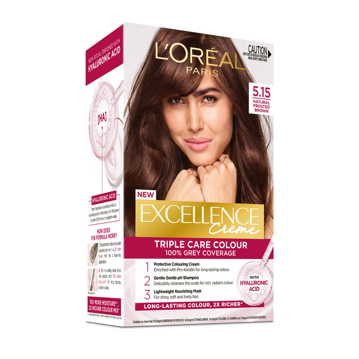 L'Oreal Excellence 5.15 Natural Frosted Brown