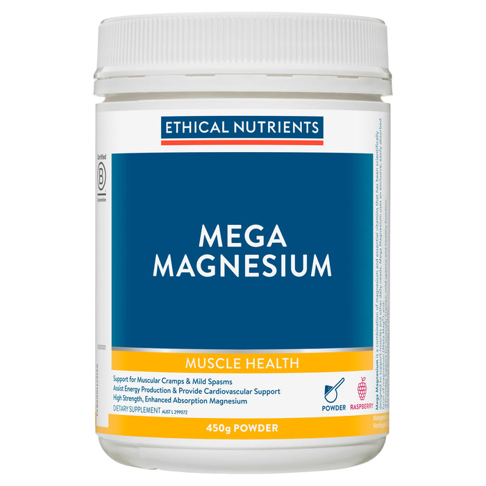 EN MEGA MAGNESIUM PDR RASP 450G