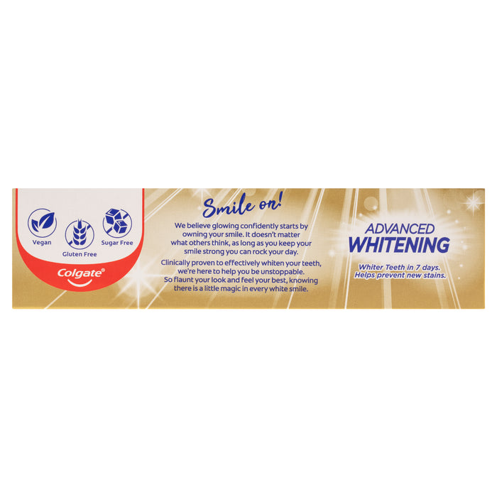Colgate Toothpaste Advanced Whitening + Tartar Control 115g